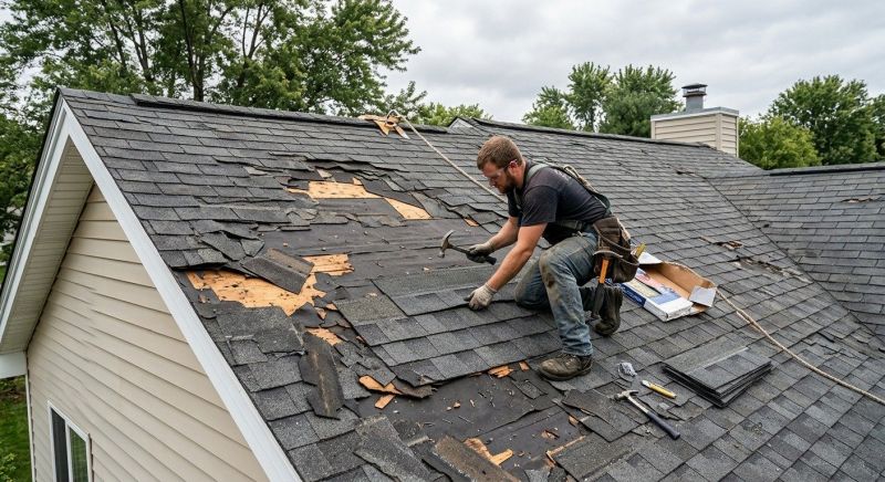 Asphalt Roof Replacement in Bristol, VT