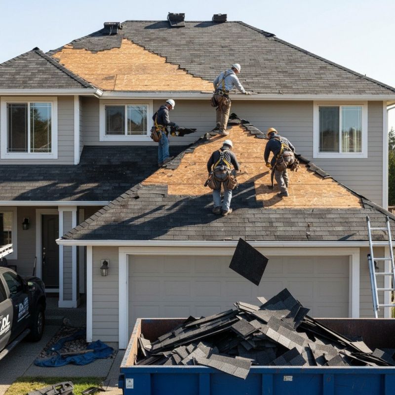Asphalt Roof Replacement in Plattsburgh, NY