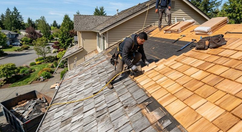 Cedar Roof Replacement in Chittenden County, VT