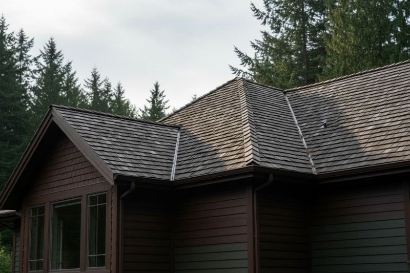 Cedar Roof Replacement in Milton, VT