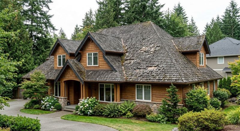 Cedar Roof Replacement in Waterbury, VT