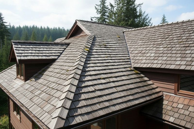 Cedar Roof Replacement in Waterbury, VT