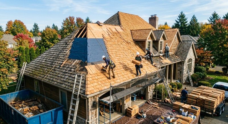 Cedar Shingles Replacement in Grand Isle, VT