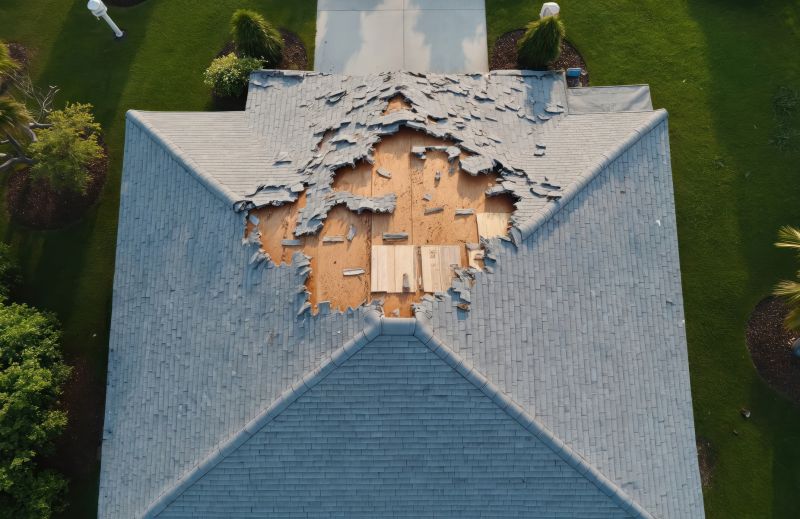 Damaged Roof Replacement in Bristol, VT