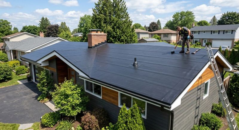 Epdm Roof Installation in Williston, VT