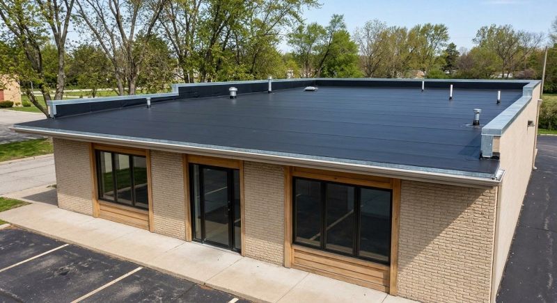 Flat Roof Installation in Bristol, VT