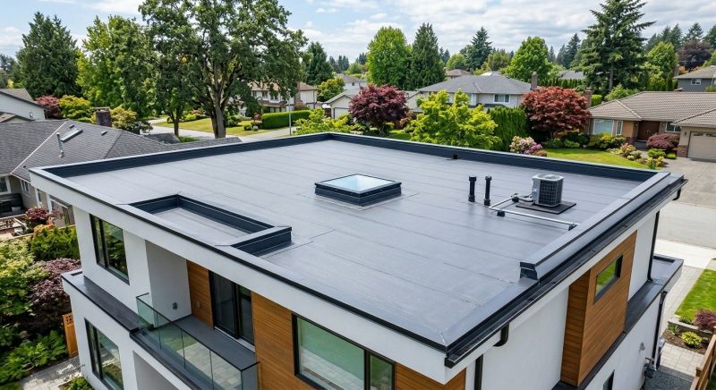 Flat Roof Installation in Bristol, VT