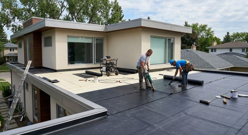 Flat Roof Installation in Willsboro, NY