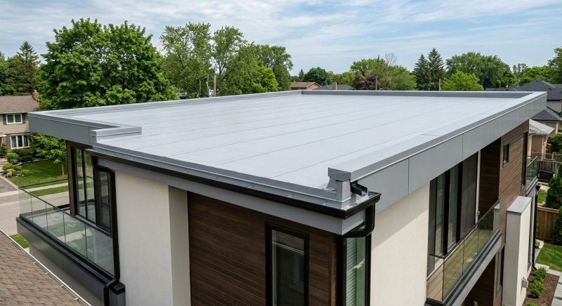 Flat Roof Replacement in Williston, VT
