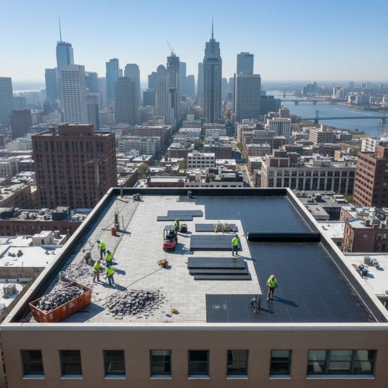 Flat Roof Replacement in Willsboro, NY