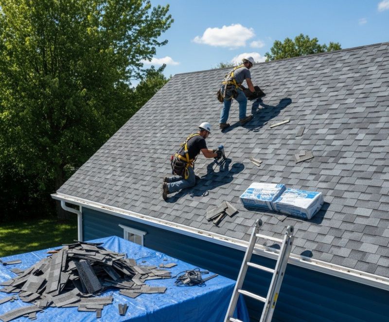 Roof Shingles Replacement in Saint Albans, VT