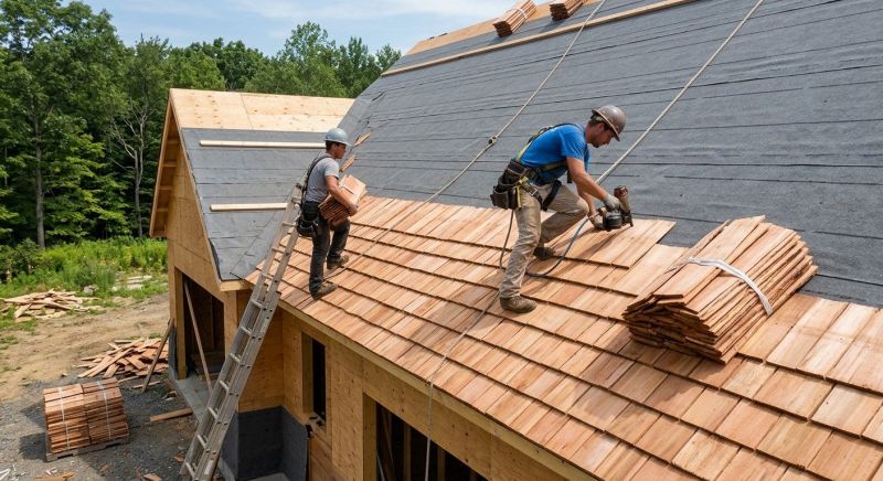 Shake Roof Replacement in Willsboro, NY