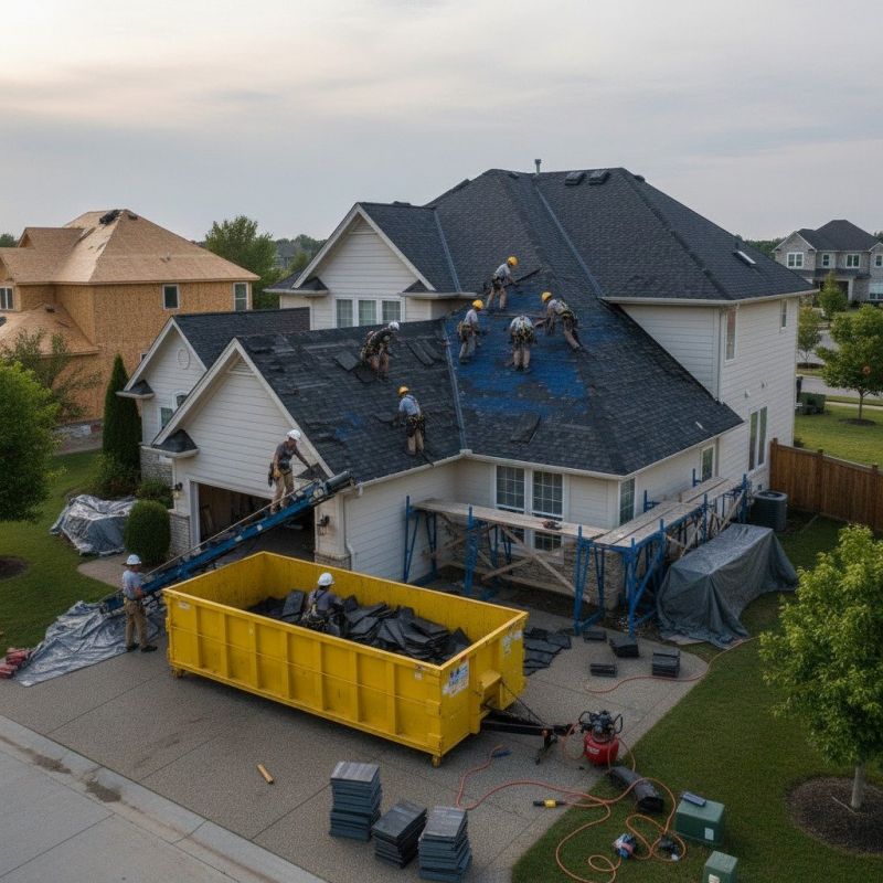 Shingle Roof Replacement in Colchester, VT