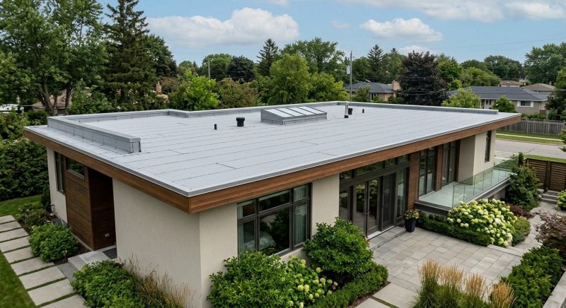 Single Ply Roof Installation in Chittenden County, VT