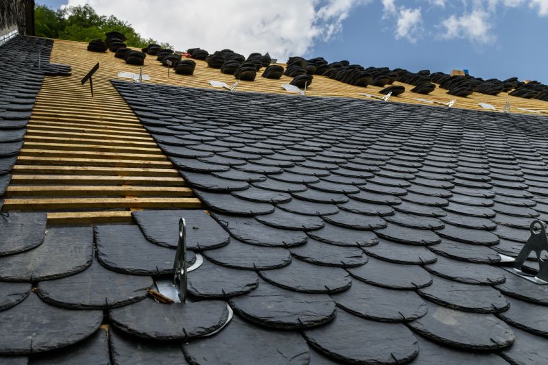 Slate Roof Construction in Bristol, VT