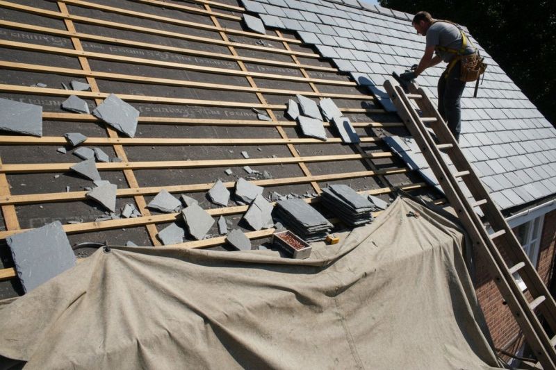 Slate Roof Replacement in Essex Junction, VT