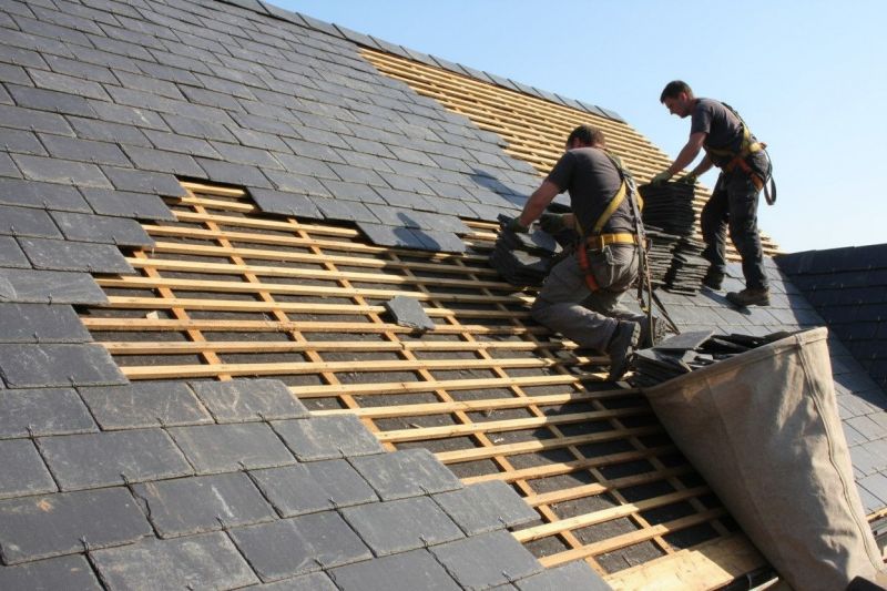 Slate Roof Replacement in Franklin County, VT