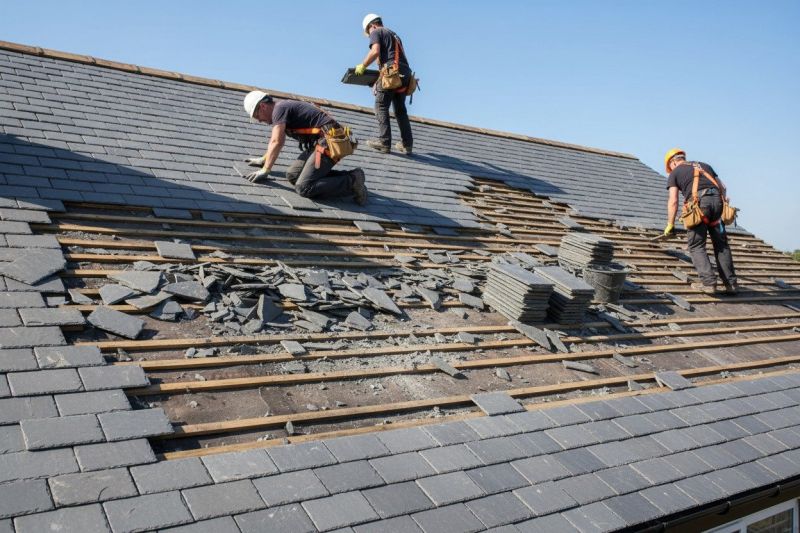 Slate Roof Replacement in Chittenden County, VT