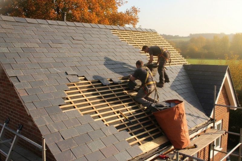 Slate Roof Replacement in Milton, VT