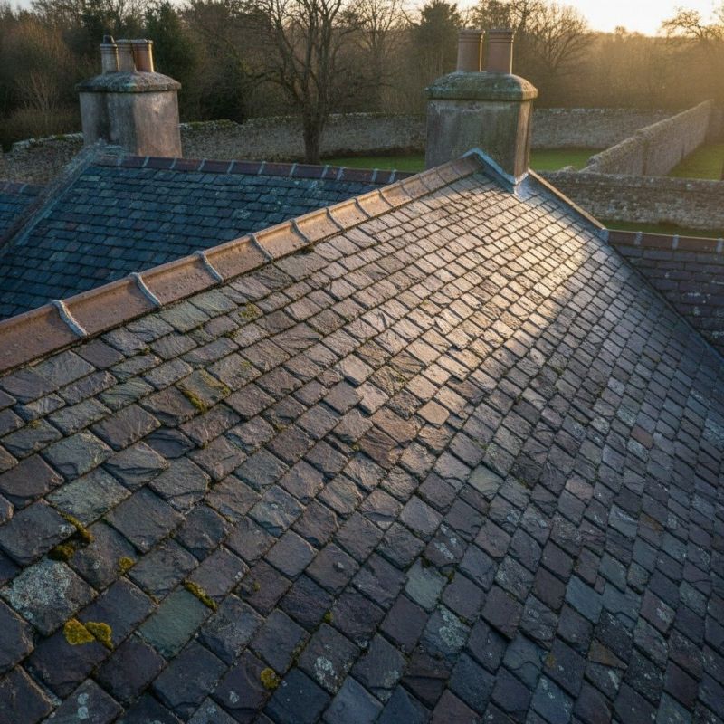 Slate Roof Replacement in Saint Albans, VT