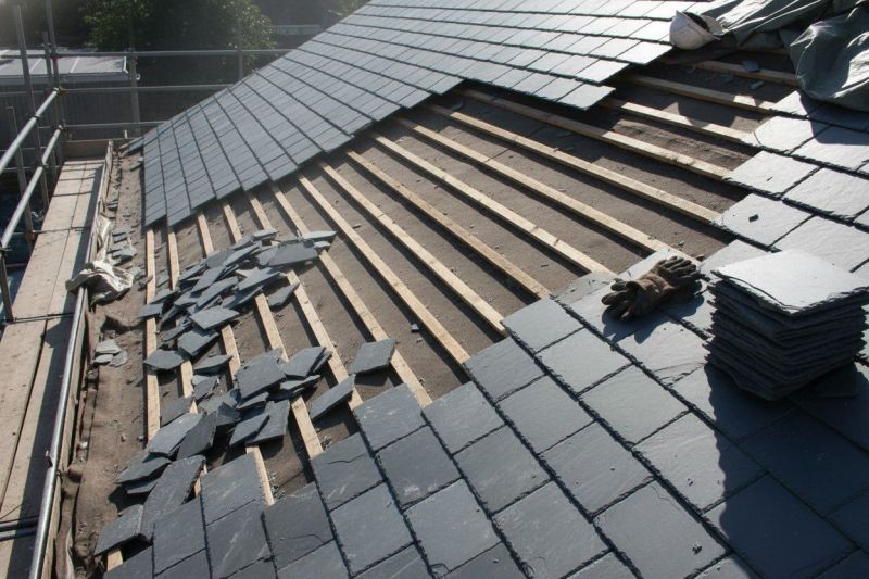 Slate Roof Replacement in Vergennes, VT