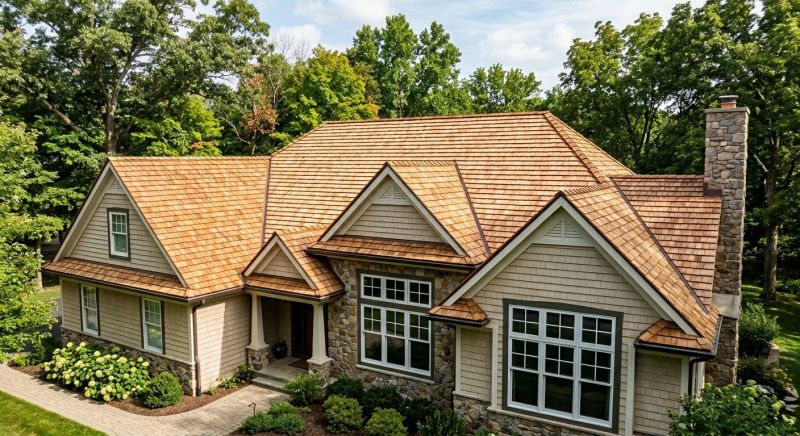 Wood Roofing Installation in Franklin County, VT