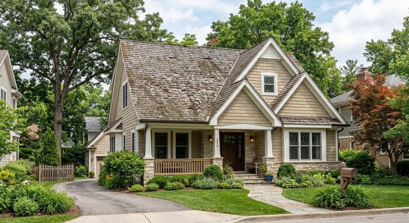 Wood Shake Roof Replacement in Burlington, VT