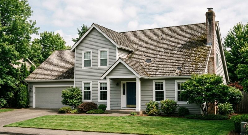 Wood Shingle Roof Replacement in Chittenden County, VT