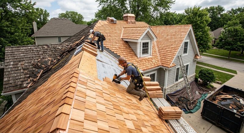 Cedar Roof Replacement in South Burlington, VT